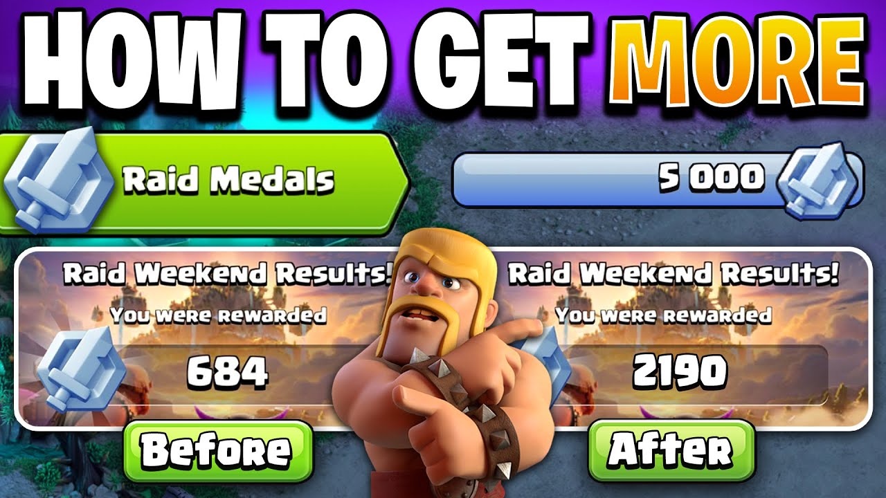 How to Get More Raid Medals in Clash of Clans - Raid Medals Distribution Explained