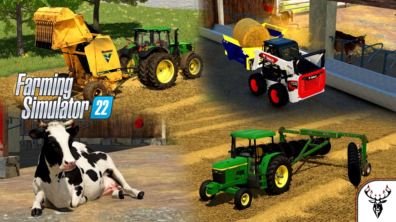 HOLY COW!!!!!! The Moo Moo's Arrived (FS22 Hay Farm Series)
