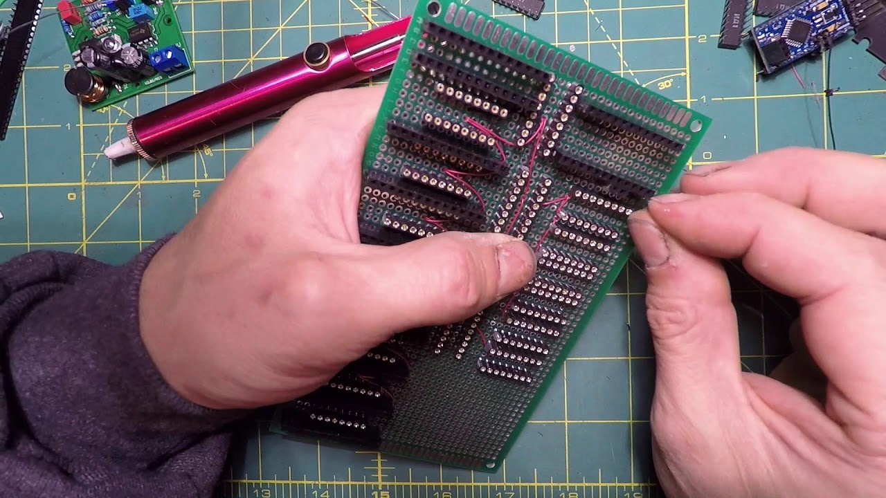 10 Digit Nixie Tube Project Wiring
