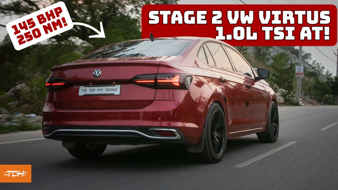 Stage 2 VW Virtus 1.0L TSI AT! | India's most awaited tuner car finally tuned! | Autoculture