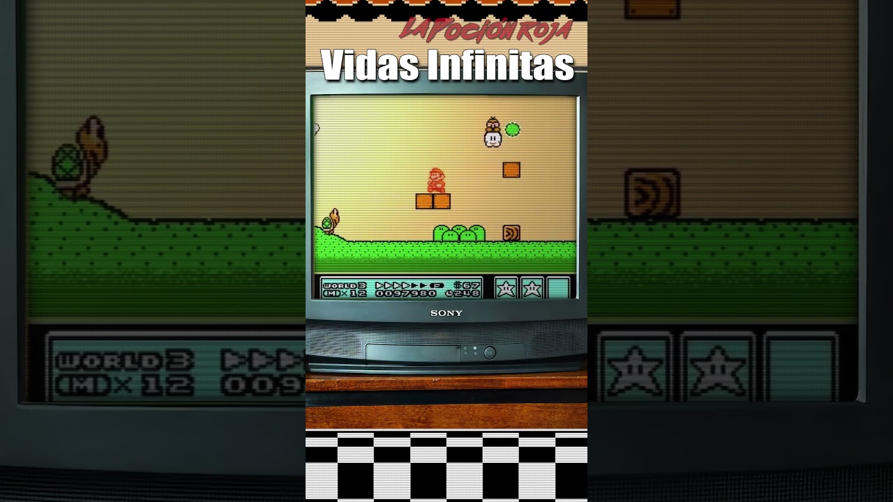 SUPER TRUCO del SUPER MARIO BROS 3 😏 VIDAS INFINITAS