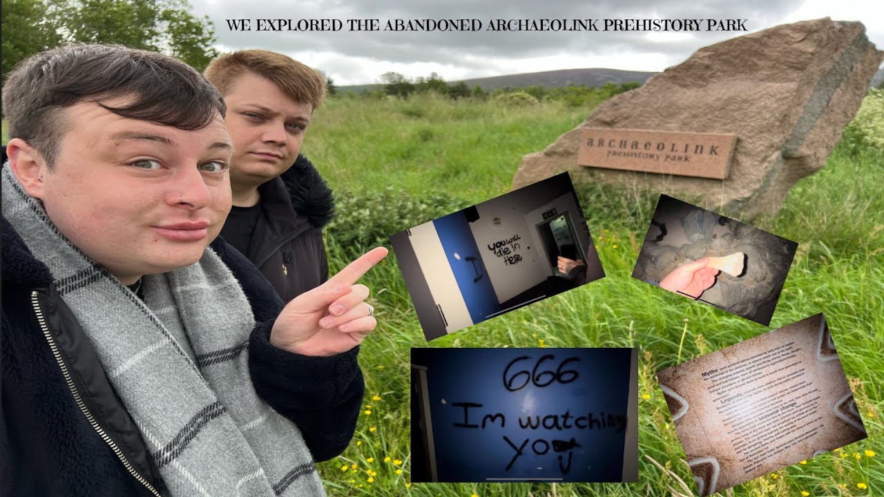 WE EXPLORED THE ABANDONED - (ARCHAEOLINK PREHISTORY PARK) // Haydzer Spellman