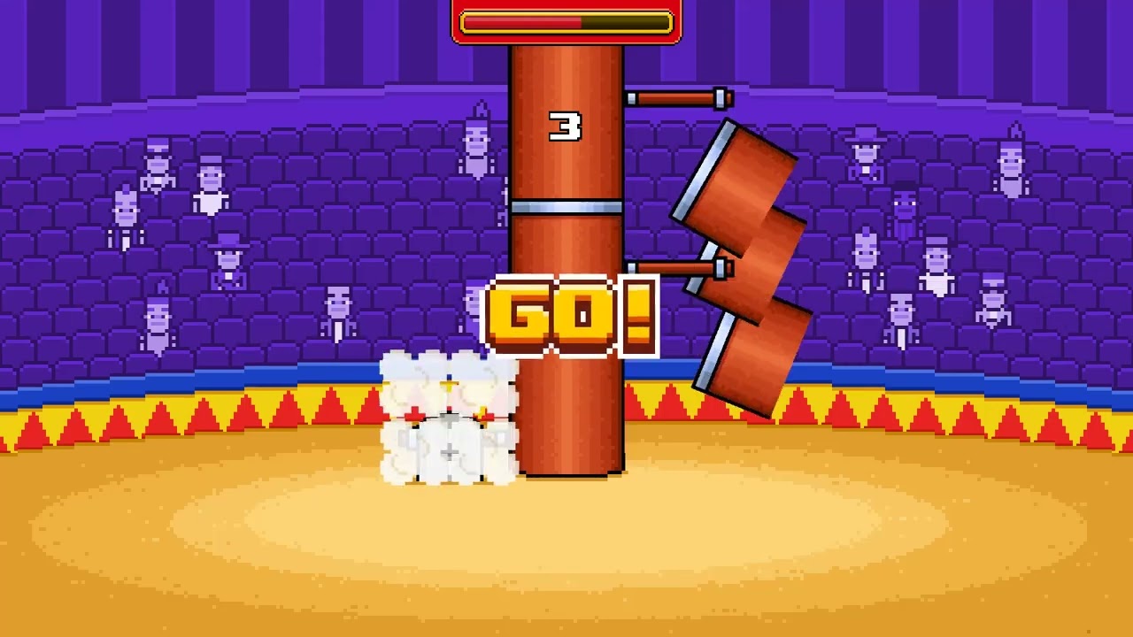 world record timberman | fastest death - 0.033s