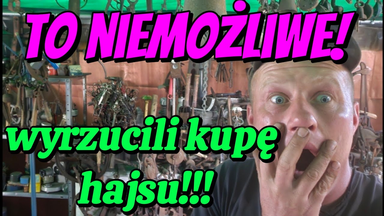 KUPA hajsu w złomie, niedziela u recyklera 4