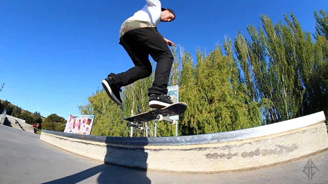 baskwith's First Pop Shove to Nosegrind!