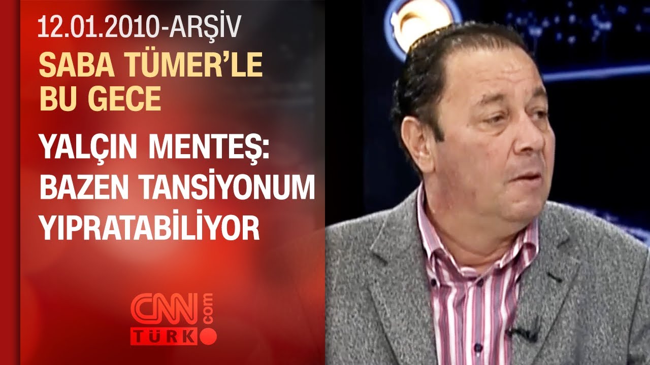 Yalçın Menteş: 3 yıldır damla içki içmedim - Saba Tümer'le Bu Gece 12.01.2010