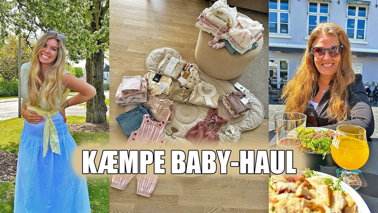 KÆMPE BABY-HAUL - En shoppetur til København