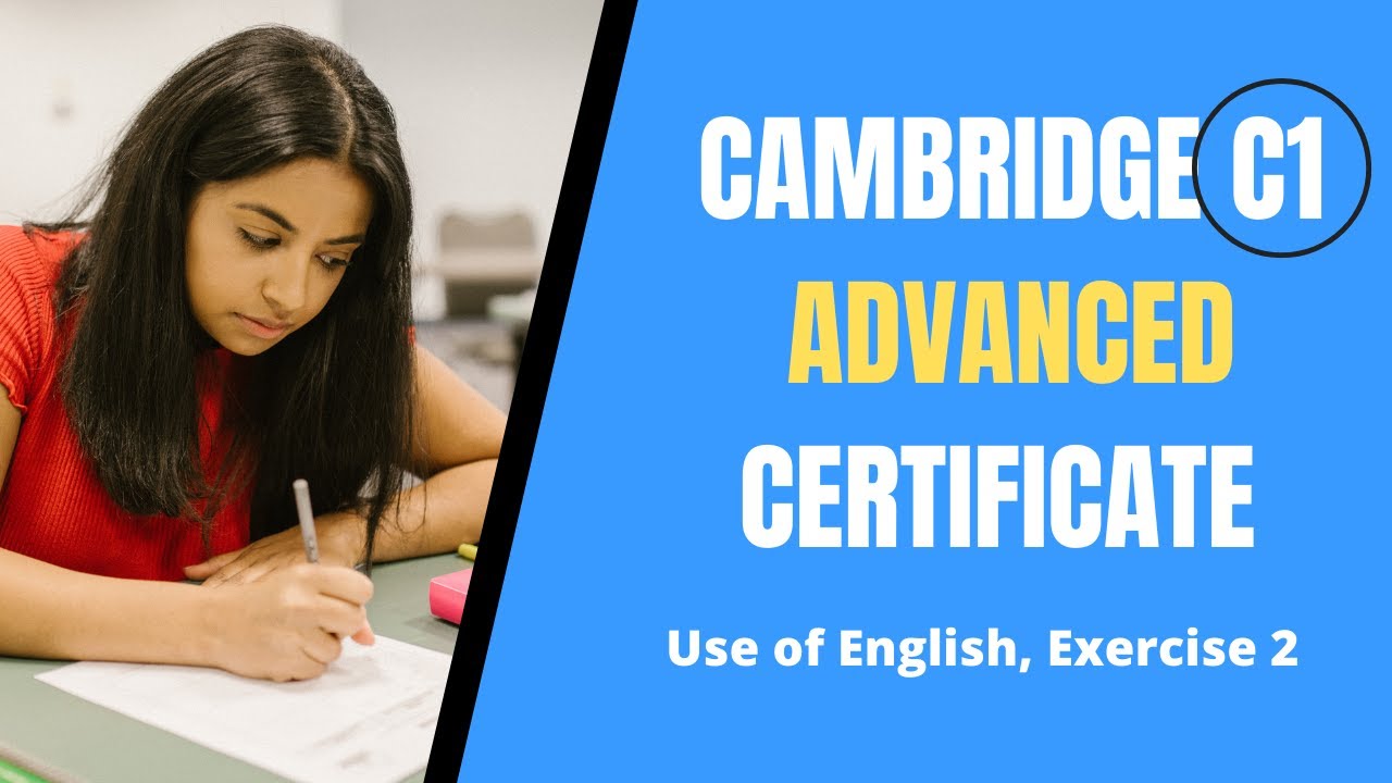 ☕️ Cambridge English Advanced Exam C1 Lesson! Use of English, Exercise 2 (Open Cloze).