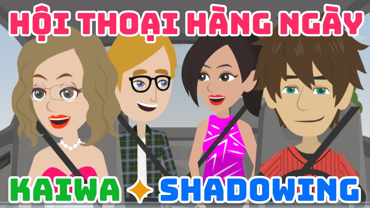 20 Bài Hội Thoại Tiếng Nhật Thường Dùng Mỗi Ngày-P2 | Kaiwa - Shadowing Tiếng Nhật