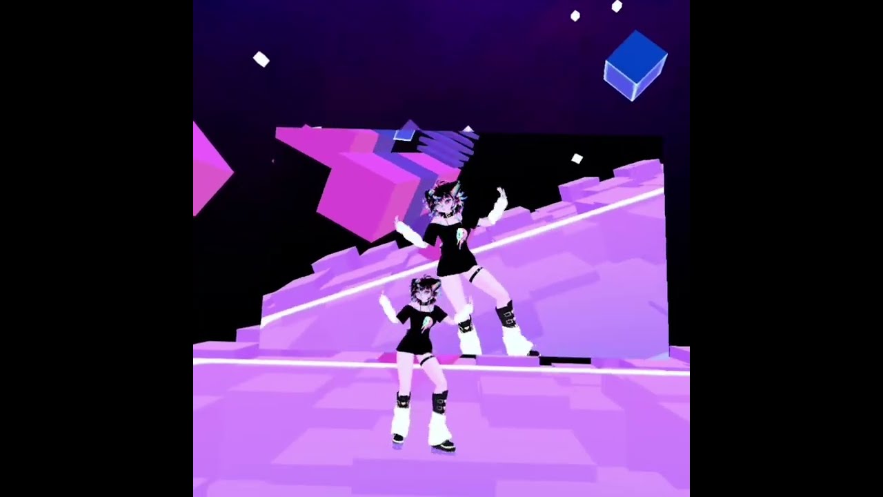 Dancing in vrchat