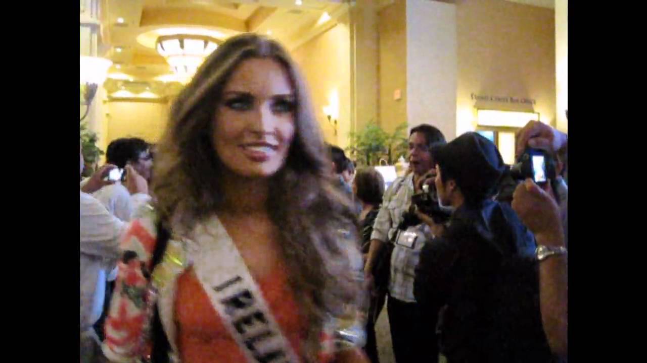 MISS UNIVERSE 2010 CONTESTANTS AT MANDALAY BAY IN LAS VEGAS