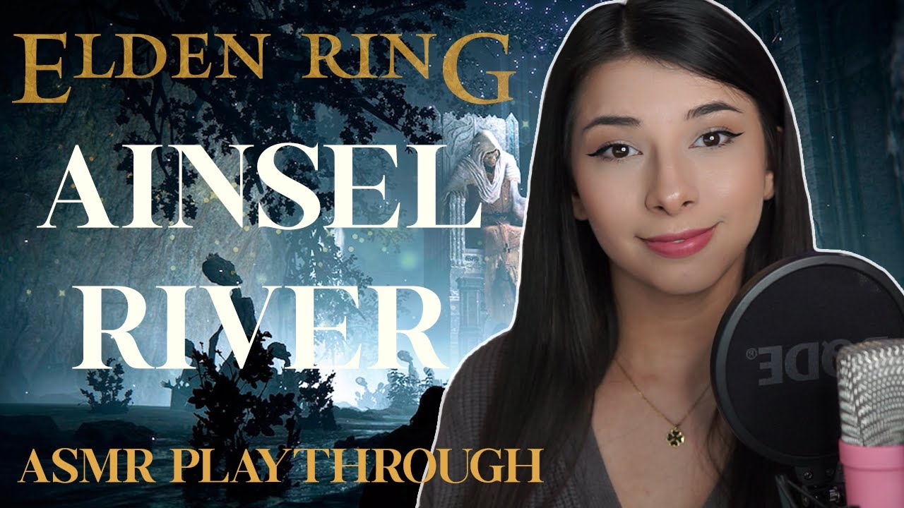 Exploring Elden Ring's Beautiful Ainsel River | Gentle Whispering ASMR