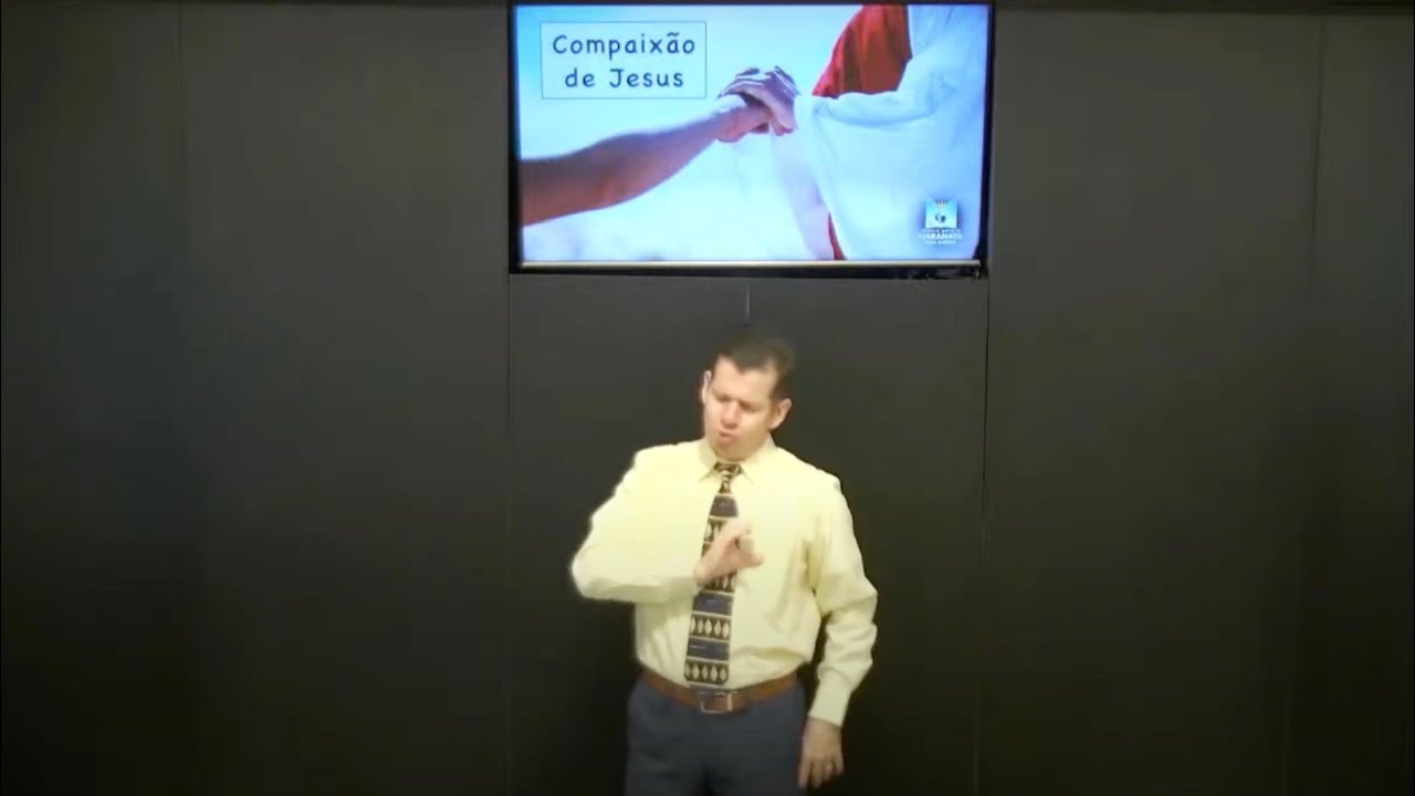 COMPAIX&Atilde;O DE JESUS (mensagem em Libras)