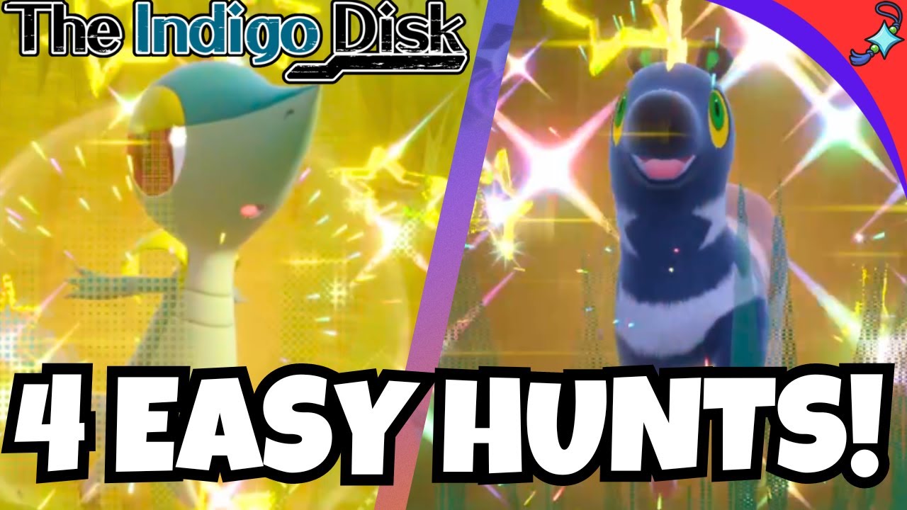 4 EASY Shiny Hunts Exploit for Pokemon Indigo Disk
