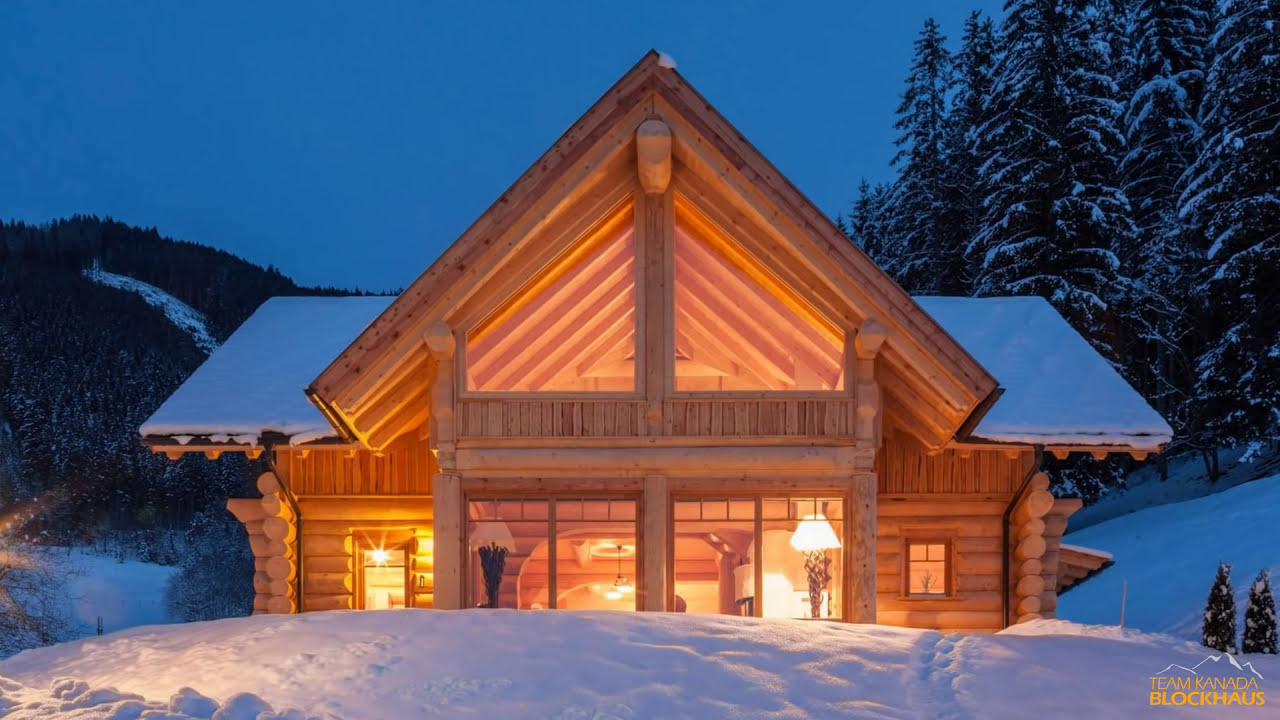 Naturstammhaus TV - Blockhaus im Salzburger Land