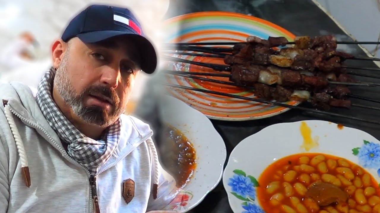 اقدم مطعم شعبي في مراكش فطوري 🇩🇪🇲🇦مشاوي