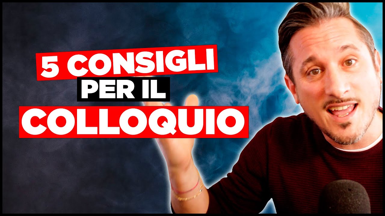 Colloquio animatore  - 5 consigli per avere successo