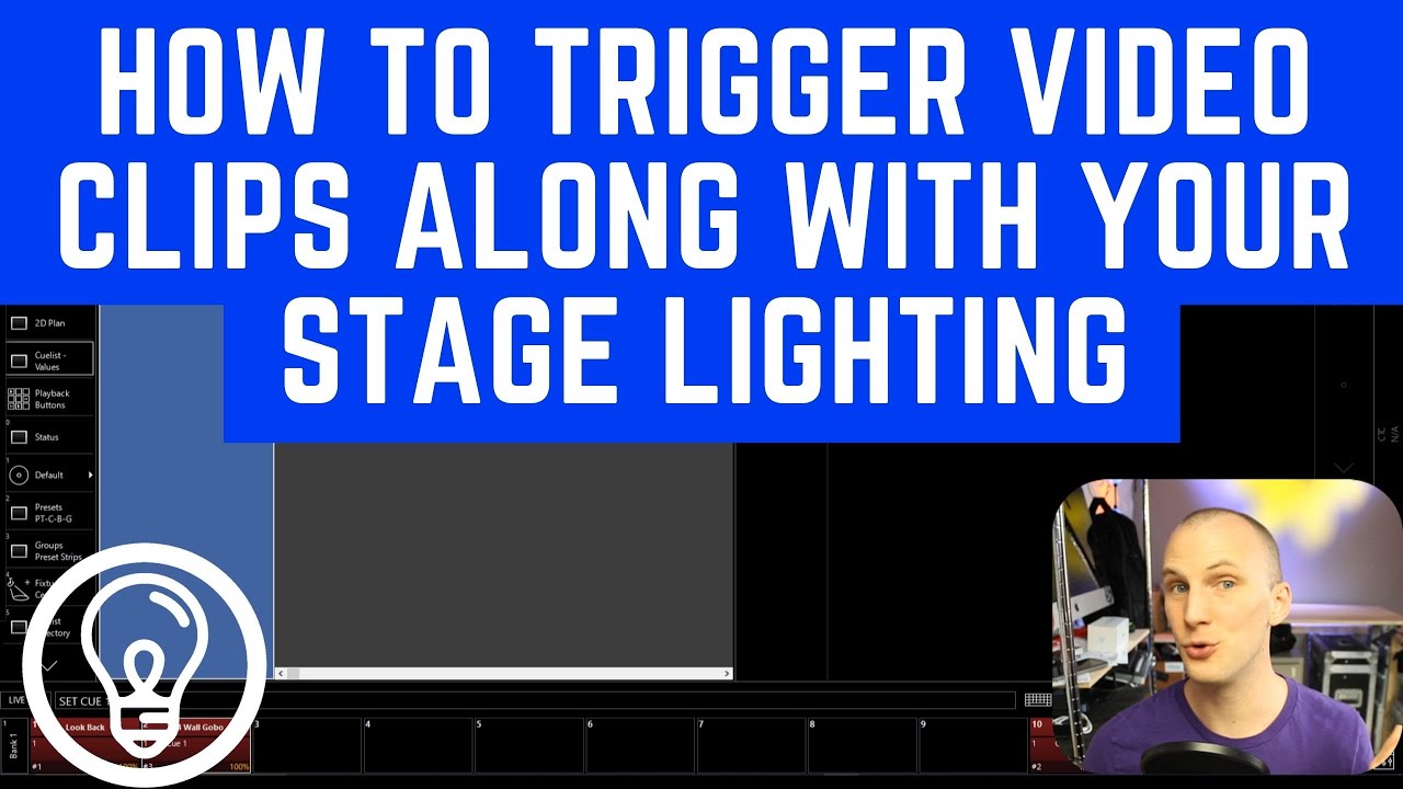 How to Trigger Video Clips Along With Your Stage Lighting