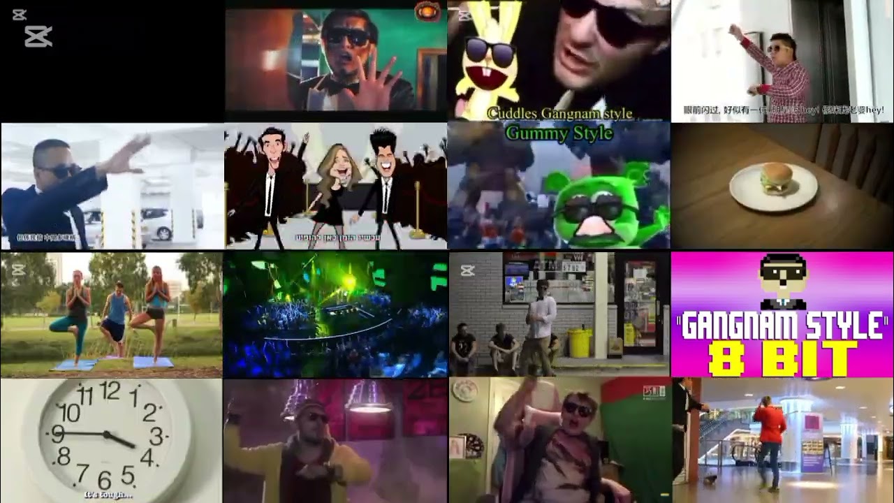 16 Gangnam Style 