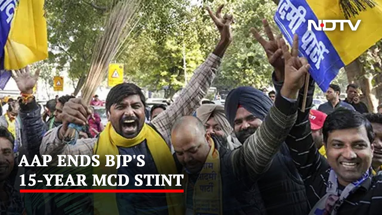 AAP's Big Win, Defeats BJP In Key Delhi Polls