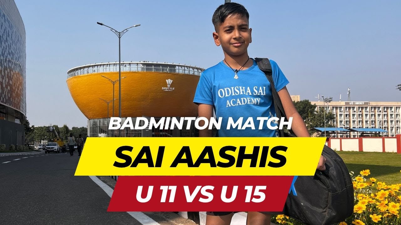 BADMINTON MATCH | BOYS U 11 VS U 15 | SHUTTLE | KALINGA STADIUM