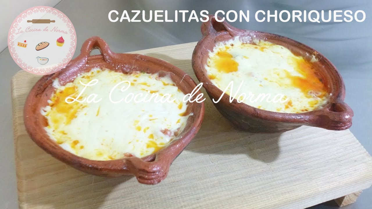 Cazuelitas con choriqueso (a mi manera)