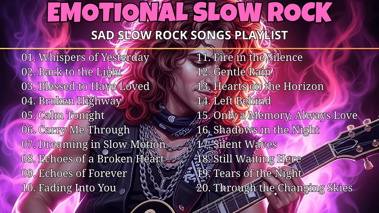 EMOTIONAL SLOW ROCK  AMERICAN ROCK SONG  PLAYLIST 2026#45