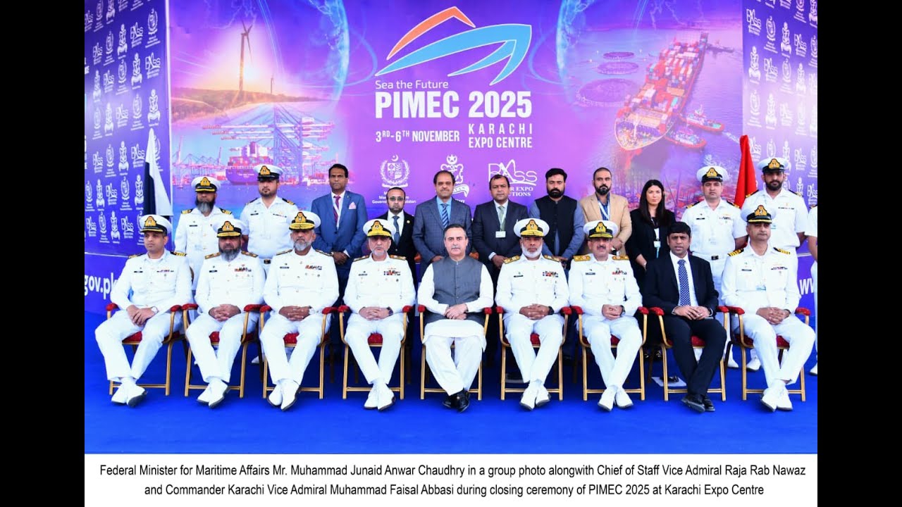PIMEC-25 CONCLUDES SUCCESSFULLY, STRENGTHENING PAKISTAN'S MARITIME VISION AND BLUE ECONOMY