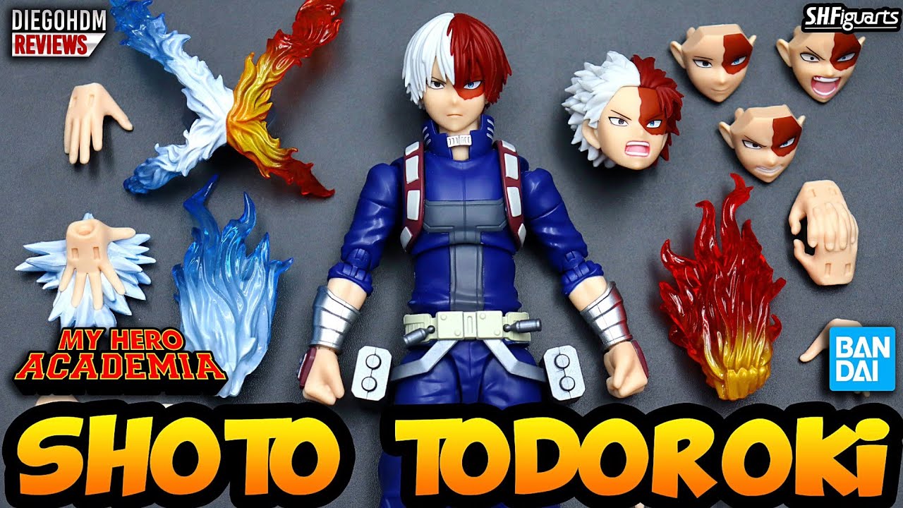TODOROKI SH Figuarts 🔥❄️ My Hero Academia Unboxing e Review