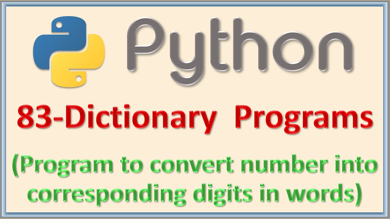 Convert corresponding digits of a number to the words