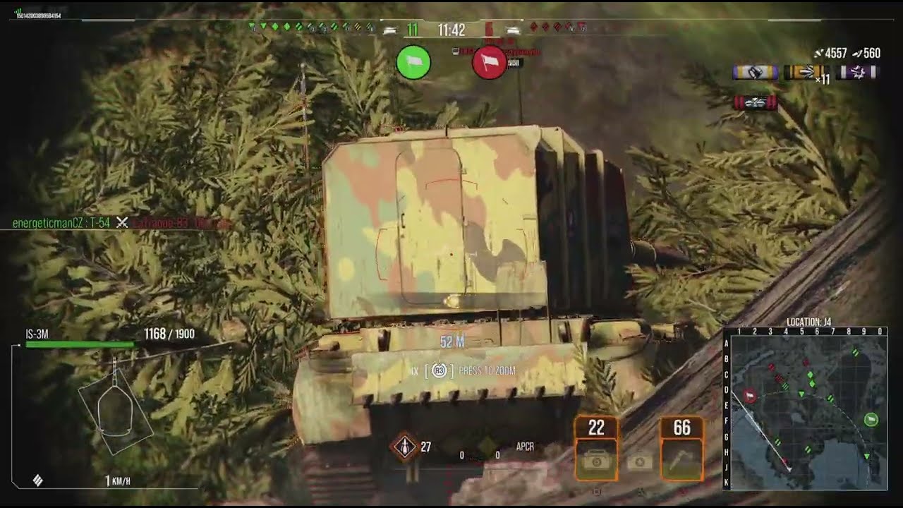 World of tanks_PS5 - (CW) IS 3M - som tu sám, a nepriatel nwm co robí