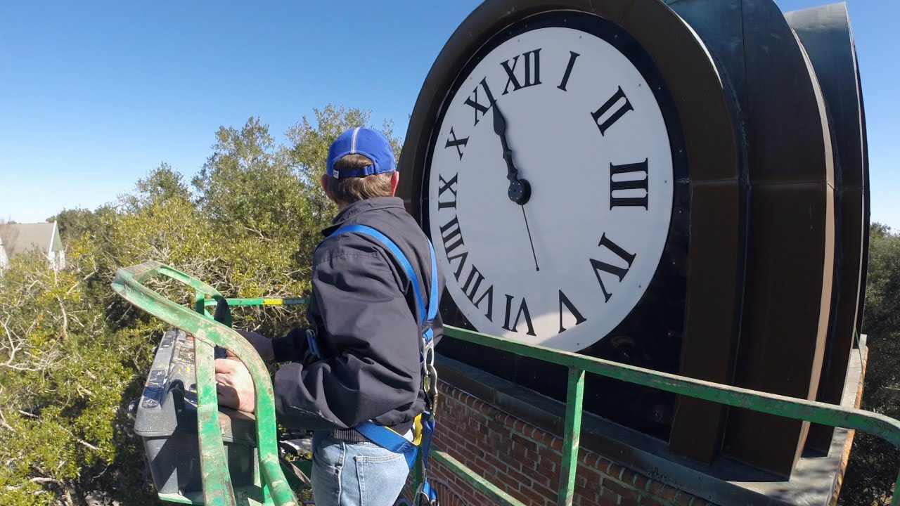 City Hall Clock Tower Repair and Restoration 2016