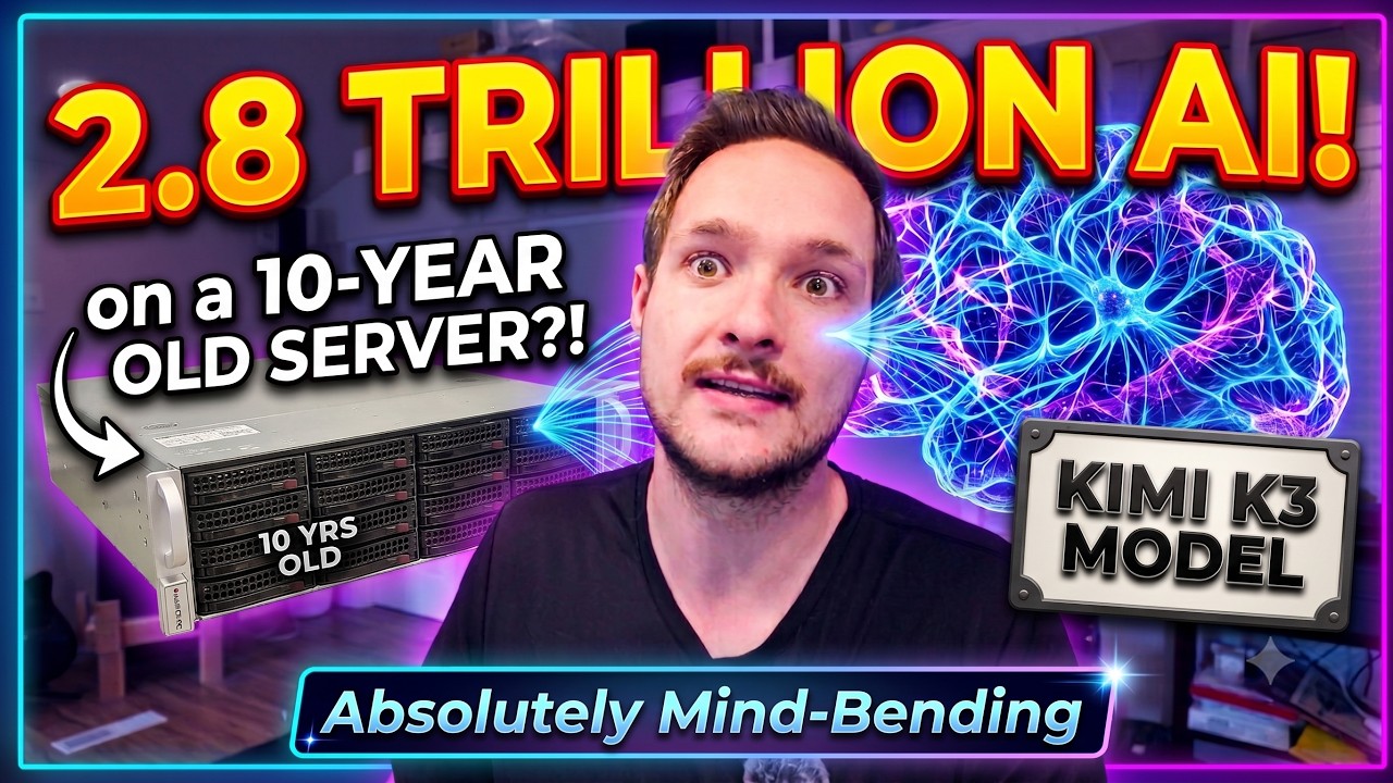 Kimi K3 vs. My 10-Year-Old Server (Absolute Insanity)