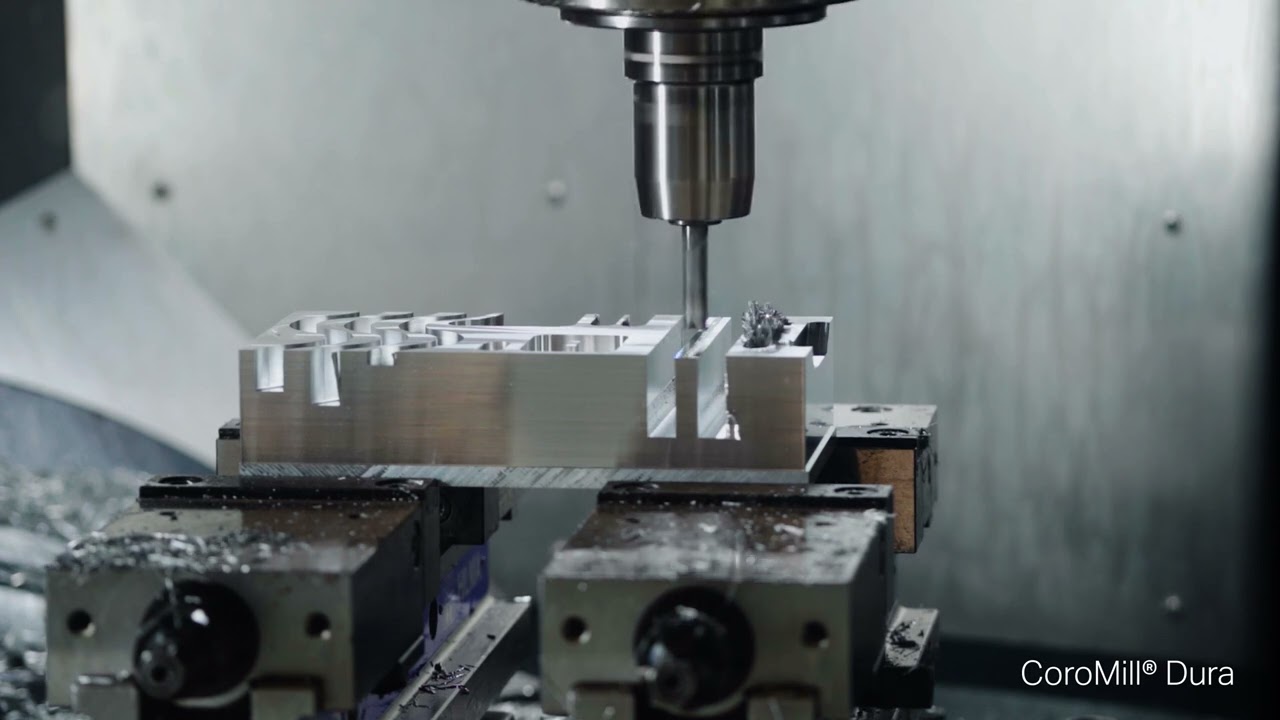 Aluminium machining demo - Solid round tools