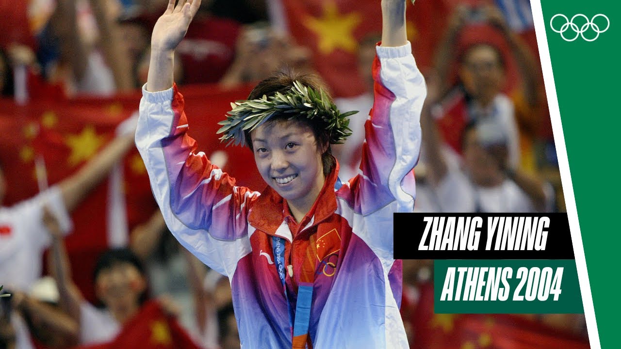Gold Medal Showdown! Zhang Yining Shines in Women’s Table Tennis Final