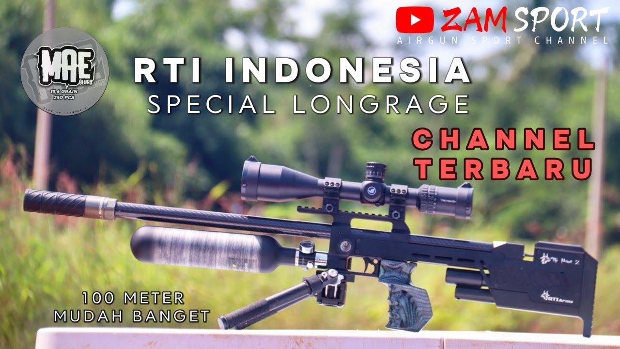 ZAM SPORT : RTI INDONESIA With ALPHA BARREL RUSIA 69cm | MAE SLUG 15.6gr AKURASI NGERI