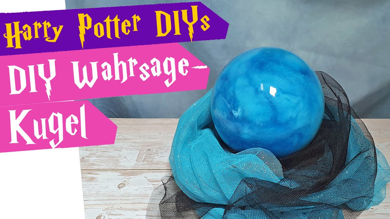 DIY Wahrsagekugel | Kristallkugel für Prophezeiungen | Harry Potter DIY | Prof.Trelawney | mommymade