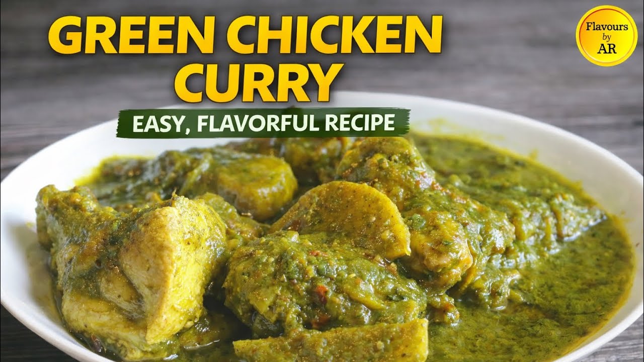 Discover the Hidden Secret of Delicious East Indian Green Chicken Curry! | Chicken Curry Recipe