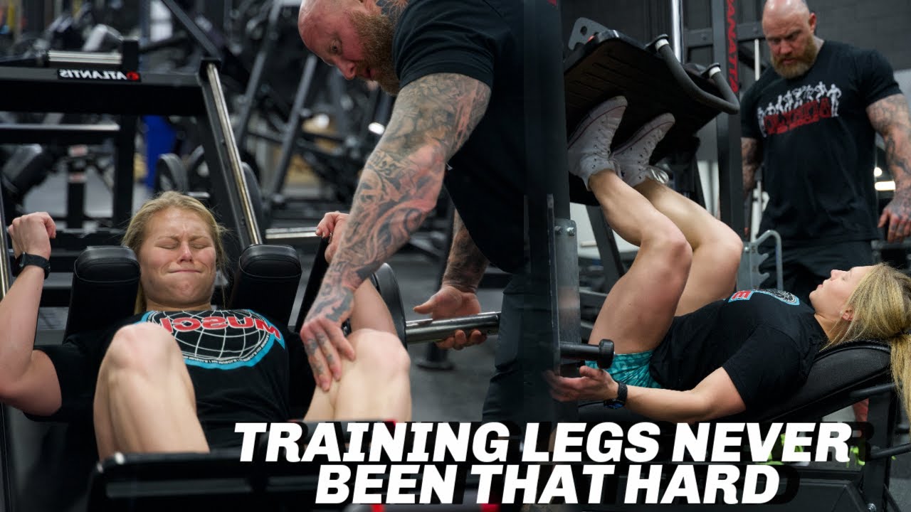I'M BEING TRAINED BY BIGMIKE | LEG WORKOUT + NEW HD MUSCLE FLAVOR REVIEW.