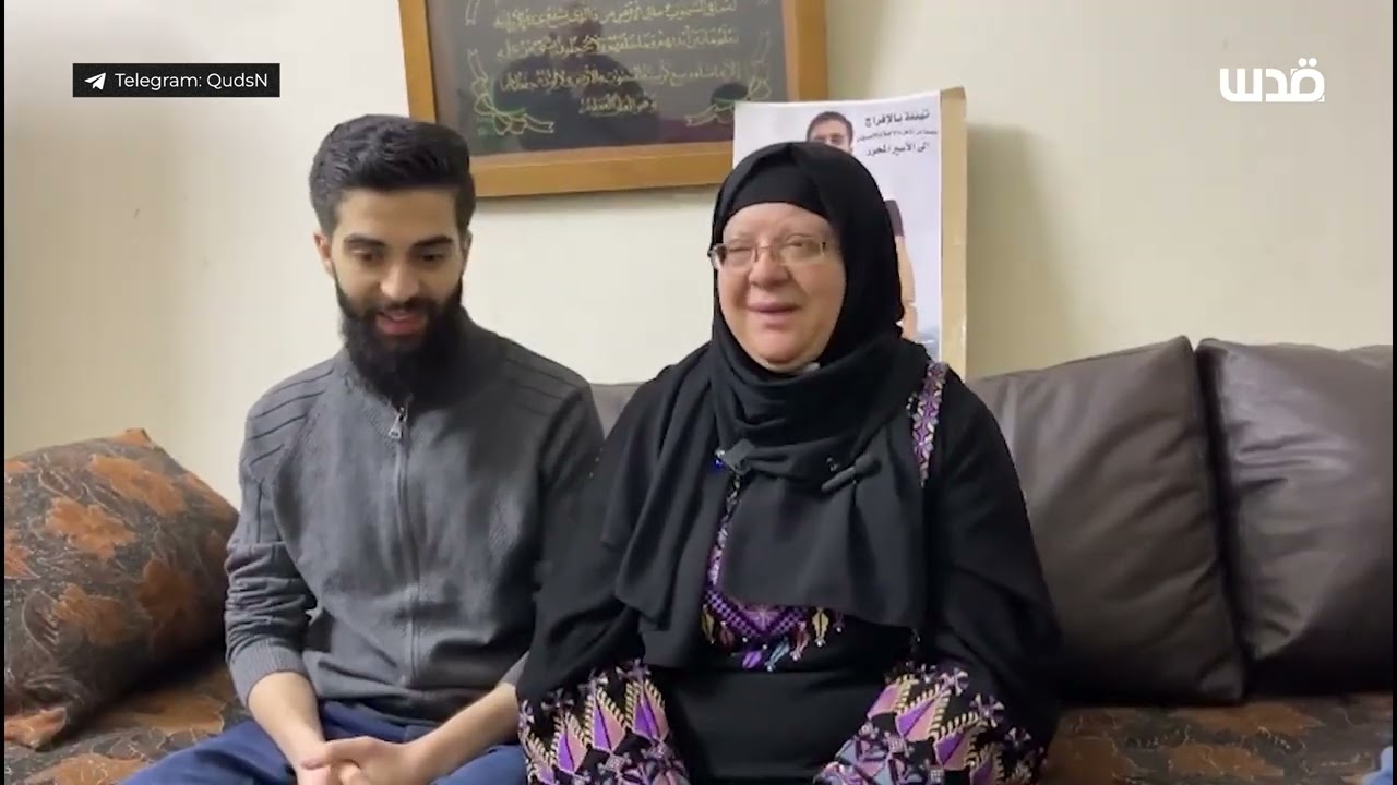 الاسير مهدي كعبي من مخيم بلاطة بعد قضاء ٦ سنوات داخل الأسر ٫٫ ما هي رسالته؟