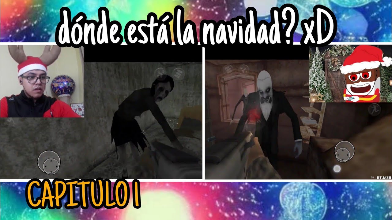 SLENDERMAN ES AMANTE DE LA NAVIDAD!?|christmas night of horror christmas day of fun /JF