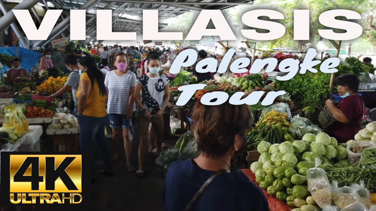 VILLASIS PANGASINAN MORNING SCENE [4K] WALKING TOUR