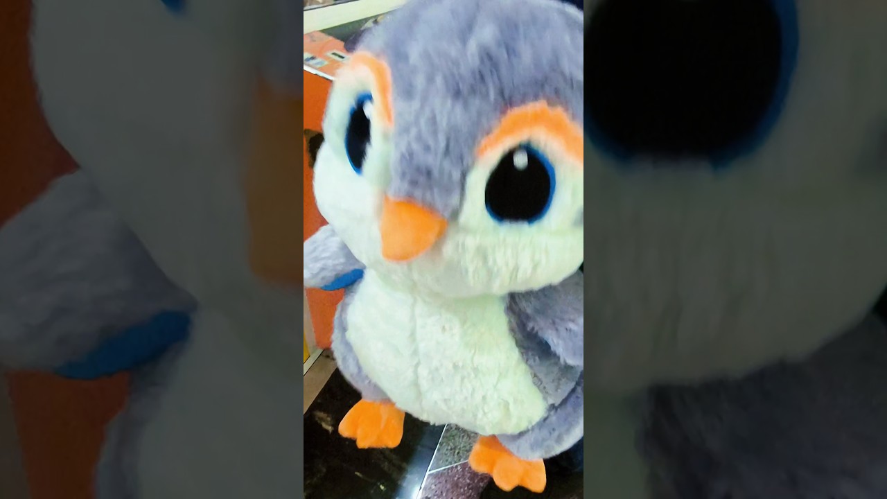 logre vencer la garra de Mu&ntilde;elocos xtreme saque un Ping&uuml;ino Gigante #clawmachine #peluchesgigantes