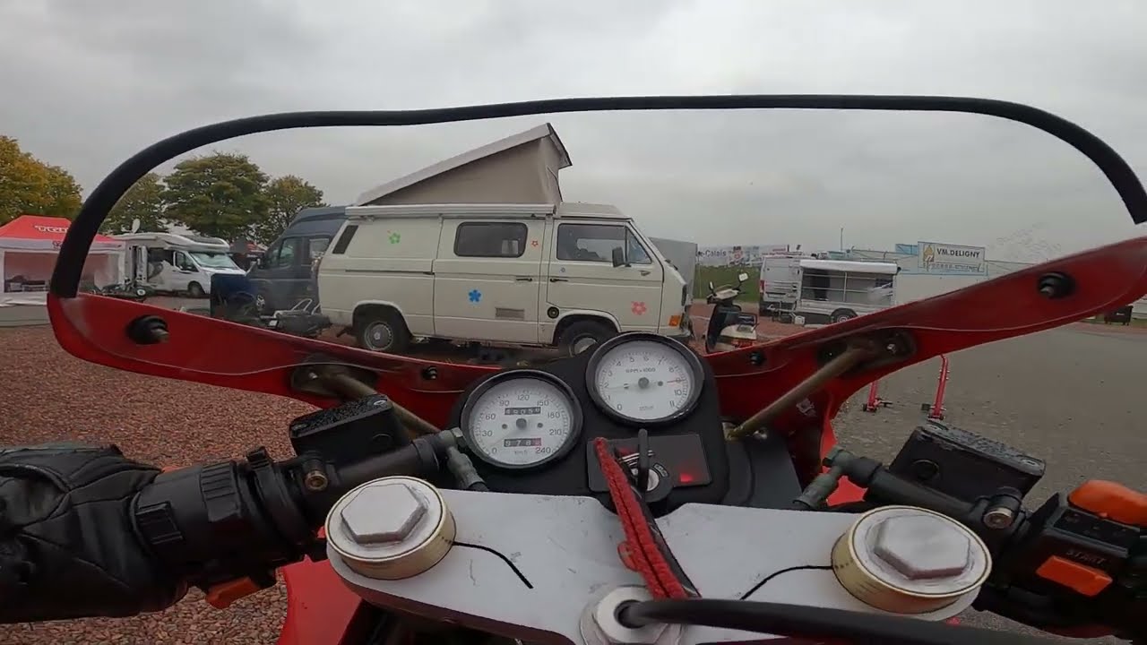 CROIX en TERNOIS, Alain DUCATI 600SS journées MCA 2025