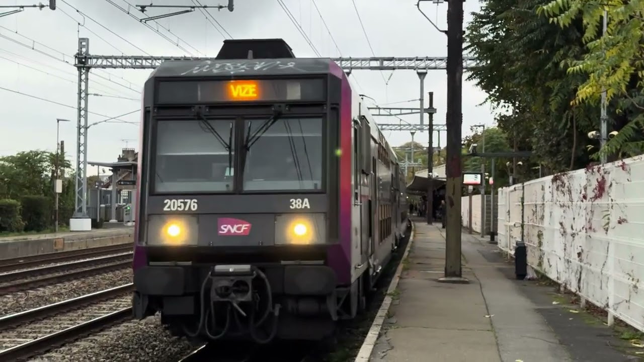 SNCF - Spot de train en gare de Ablon ! 