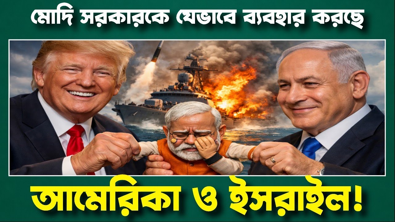 ভারতকে কি Control করছে America ও Israel? | Donald Trump & India Relation Explained