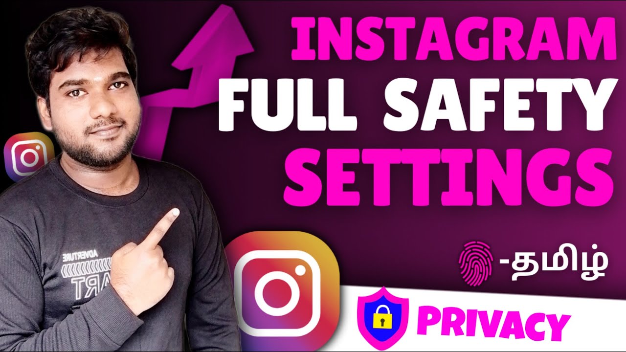Instagram Full Safety settings tamil / Instagram Privacy settings tamil /Instagram safety tips tamil