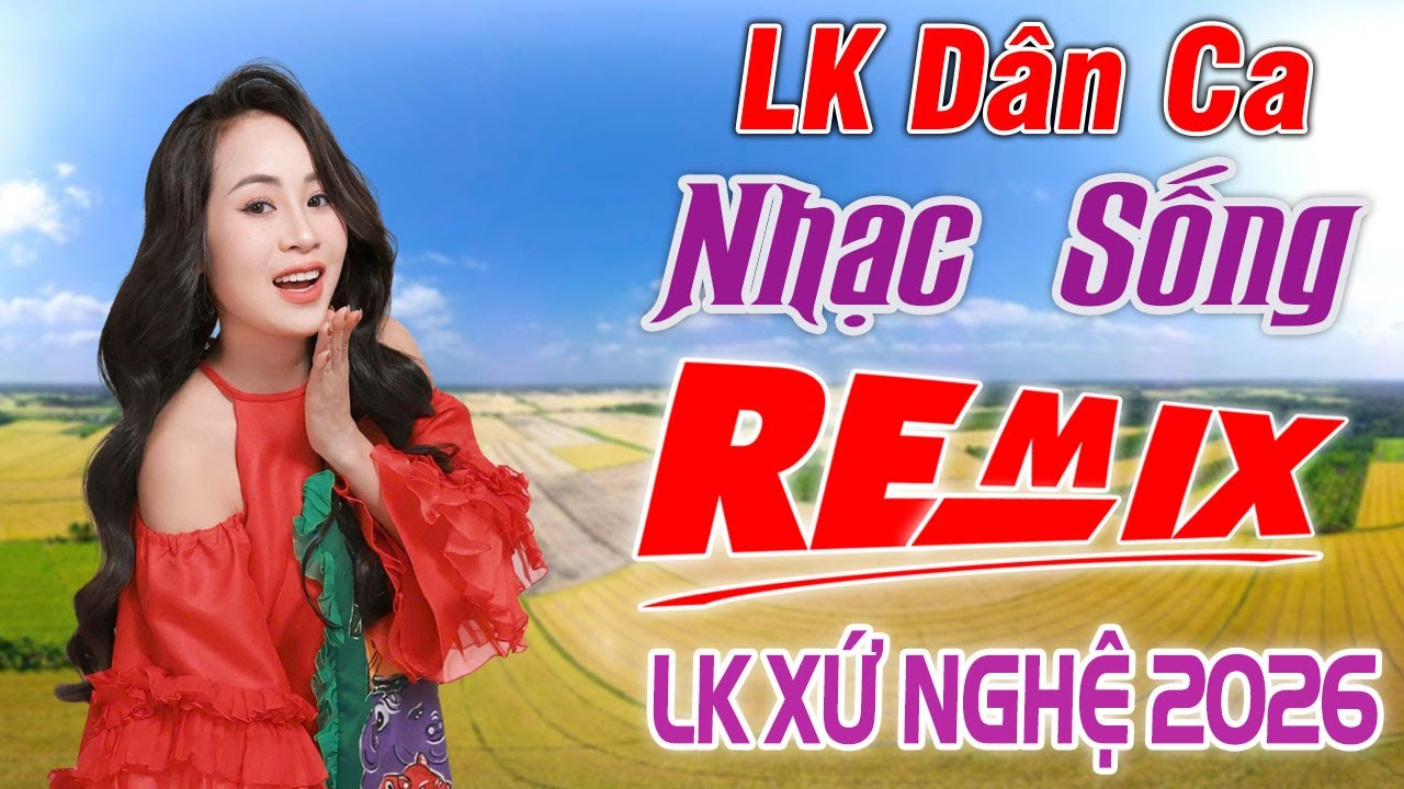 LK NHẠC DÂN CA - Remix Hay Nhất 2026 | Hương Tóc Mạ Non | Nhạc Xứ Nghê Nghe Mãi Vẫn Hay - HOÀNG YẾN