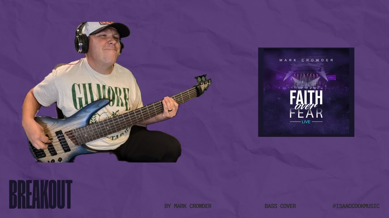 Breakout // Mark Crowder // Bass Cover // @isaaccookmusic