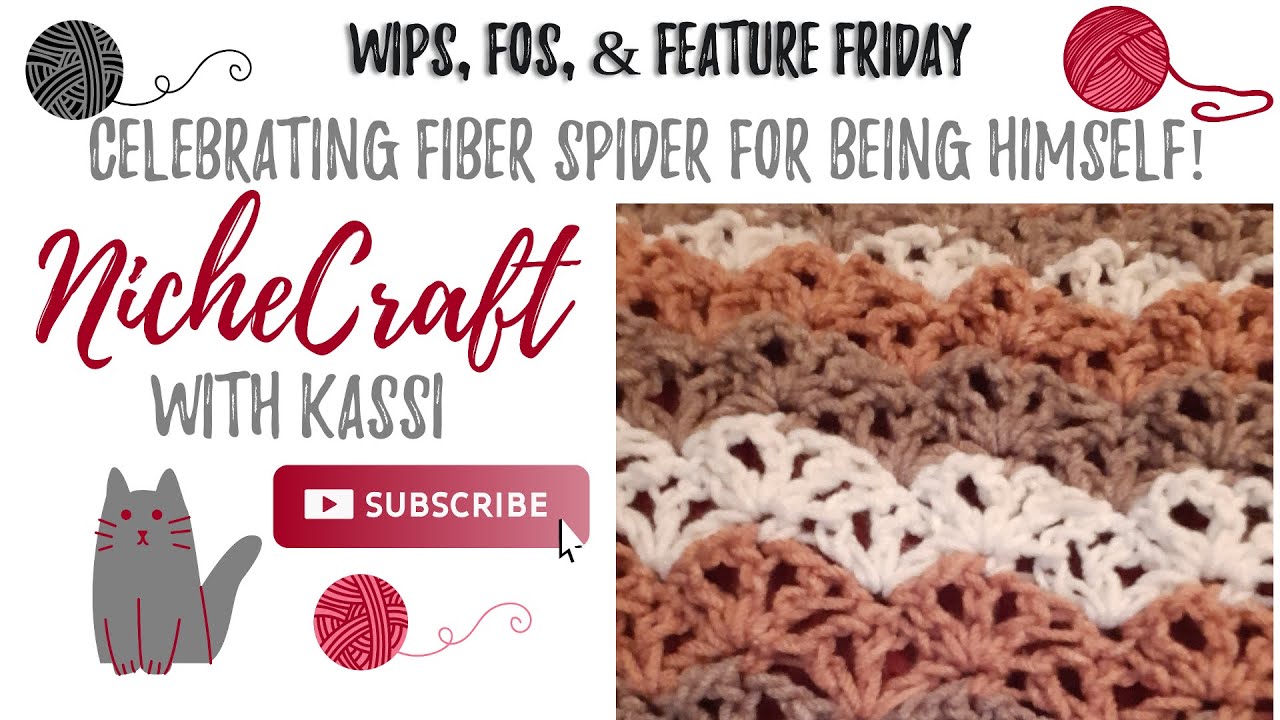 Feature Friday: Fiber Spider | WIPS, FOs, & Short Chat| NicheCraft